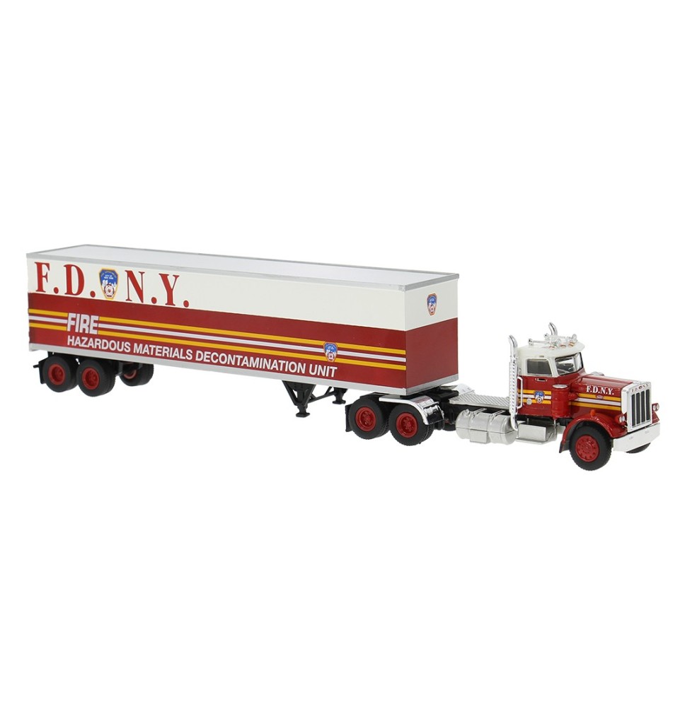 Peterbilt 359 Koffer-Sattelzug der FDNY