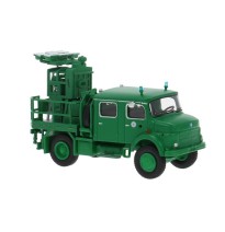 MB LA911 Lichtmastwagen Polizei minzgrün