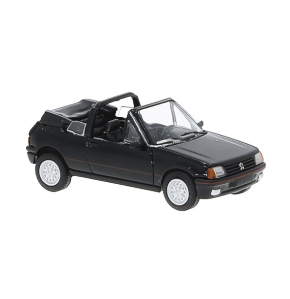Peugeot 205 Cabrio in schwarz
