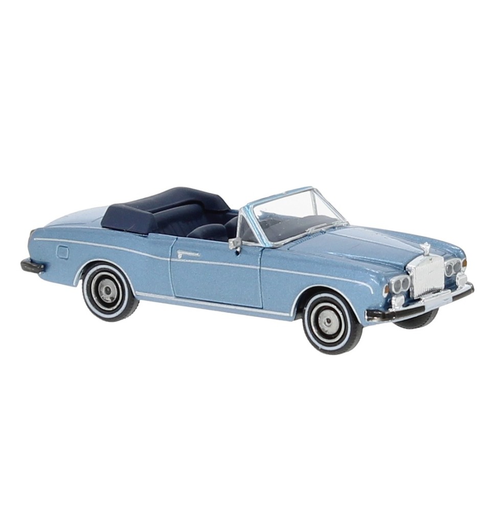 Rolls Royce Corniche Cabrio in blau