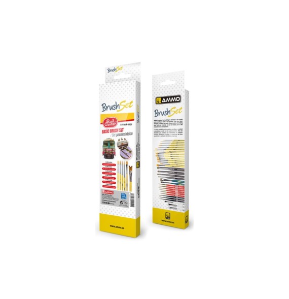 RAIL CENTER – sada štětců