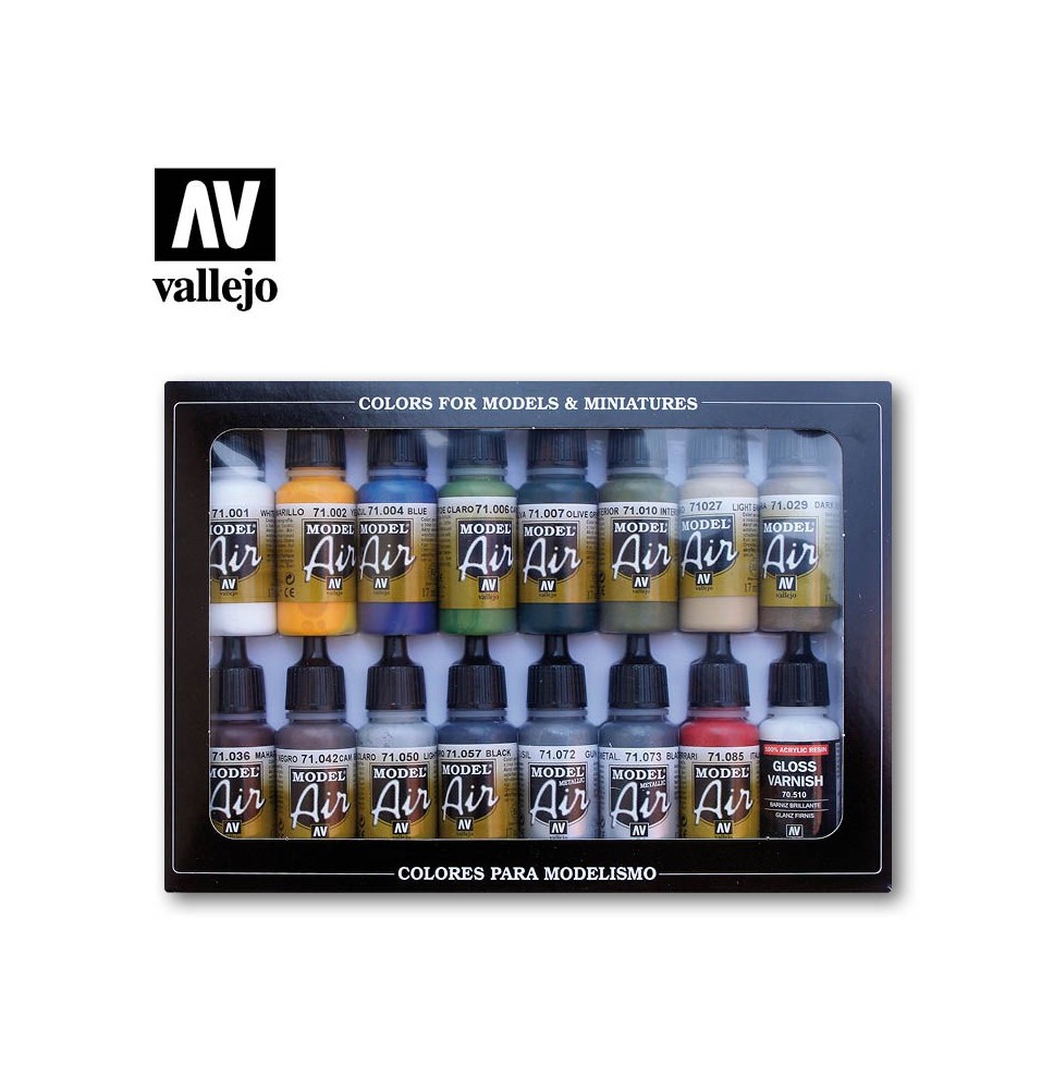 Vallejo Model Air – Building Colors