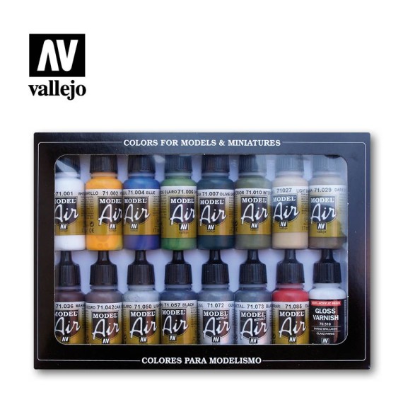 Vallejo Model Air – Building Colors