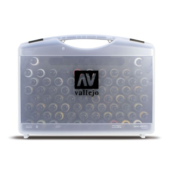 Vallejo Model Air – Model Air Kofferset (72 Basis-Farben)