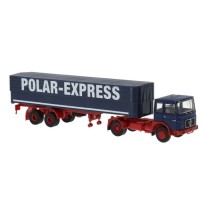 MAN F7 Pritsche/Plane-Sattelzug "Polarexpress"