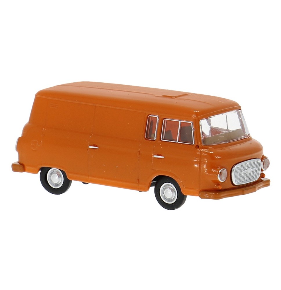 Barkas B1000 Kastenwagen in dunkelorange
