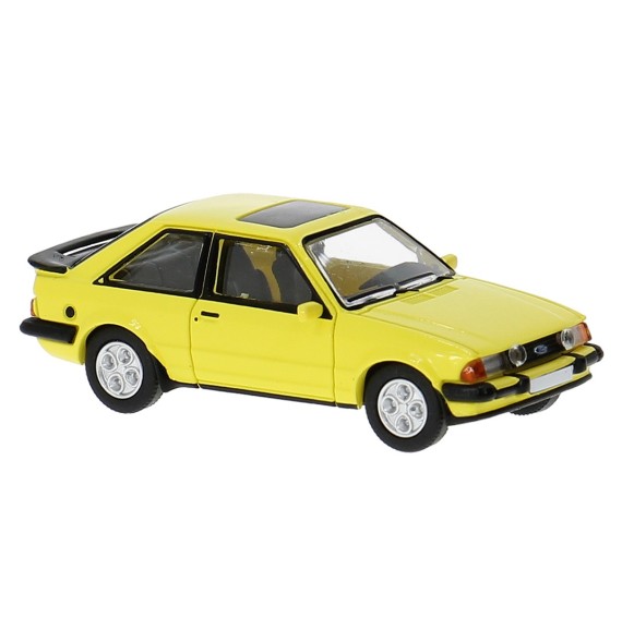 Ford Escort MkIII als XR3 in gelb