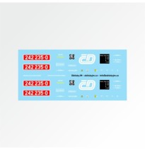 Obtisk 242.235 ČD