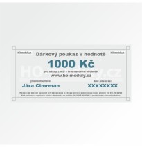 Dárková poukázka 1000 Kč