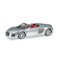 Audi R8 V10 Spyder eissilber