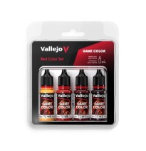 Vallejo Game Color – Red Color Set