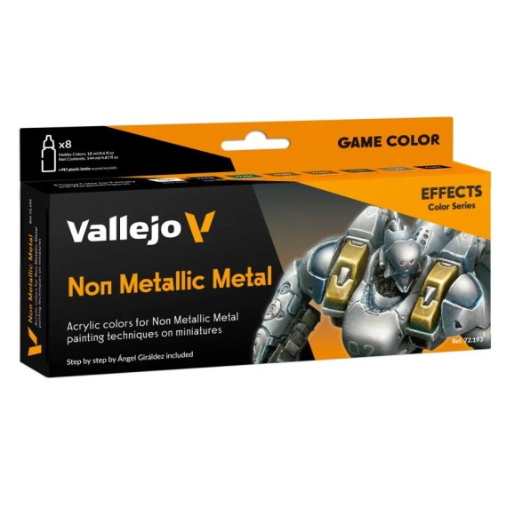 Vallejo Game Color - Non Metallic Metal Set