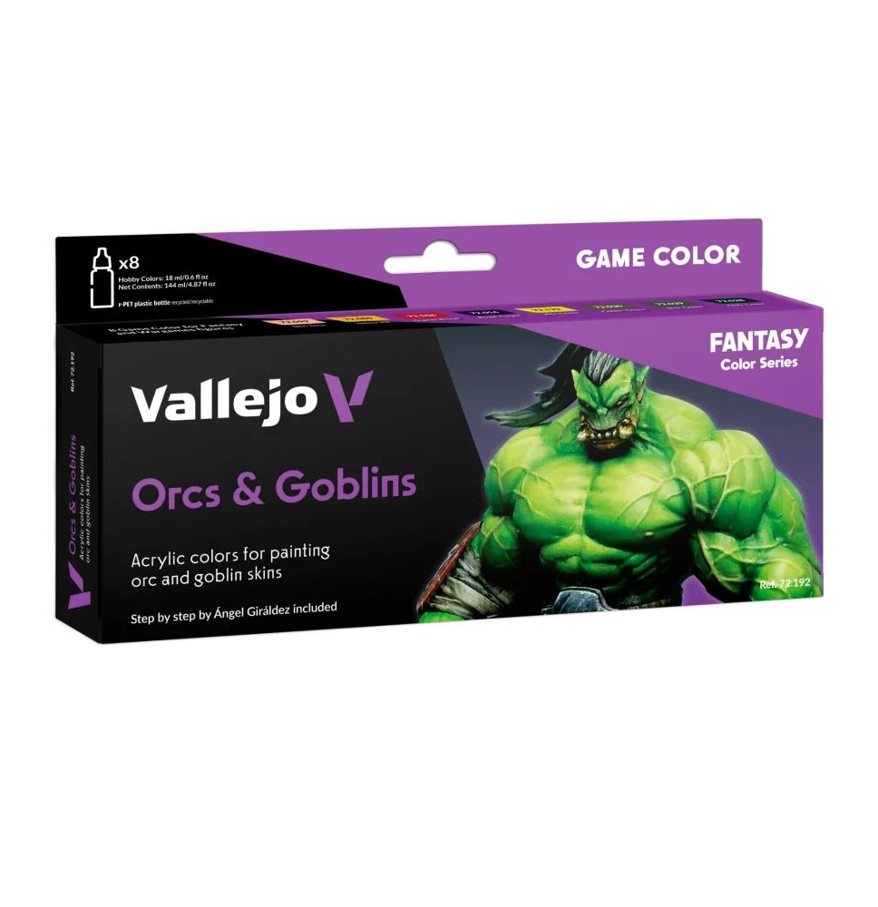 Vallejo Game Color - Orcs & Goblins Set