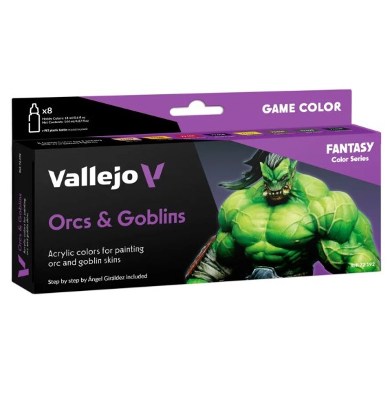 Vallejo Game Color - Orcs & Goblins Set