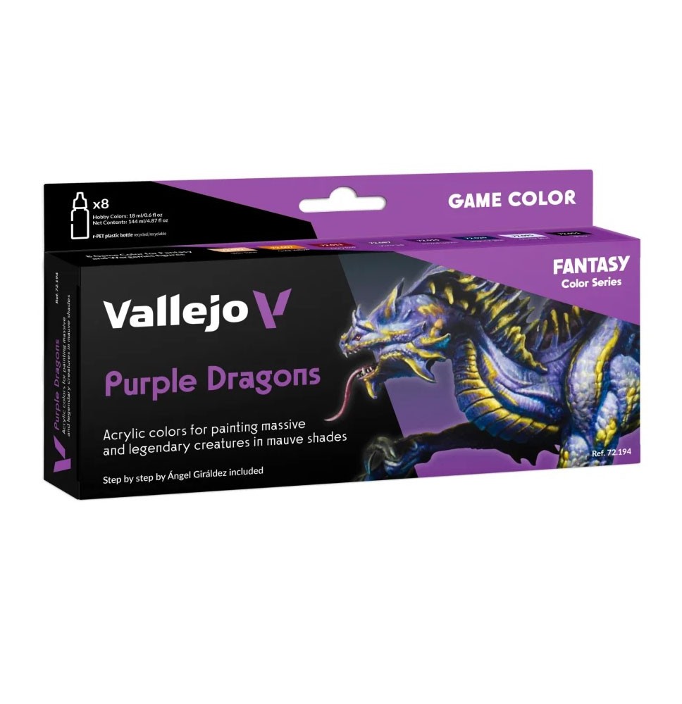 Vallejo Game Color - Purple Dragons Set