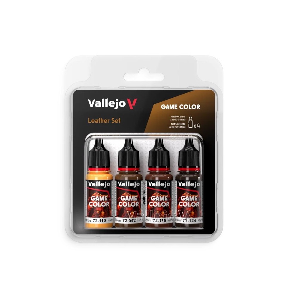 Vallejo Game Color - Leather Set