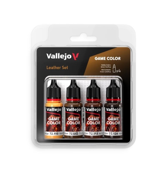 Vallejo Game Color - Leather Set