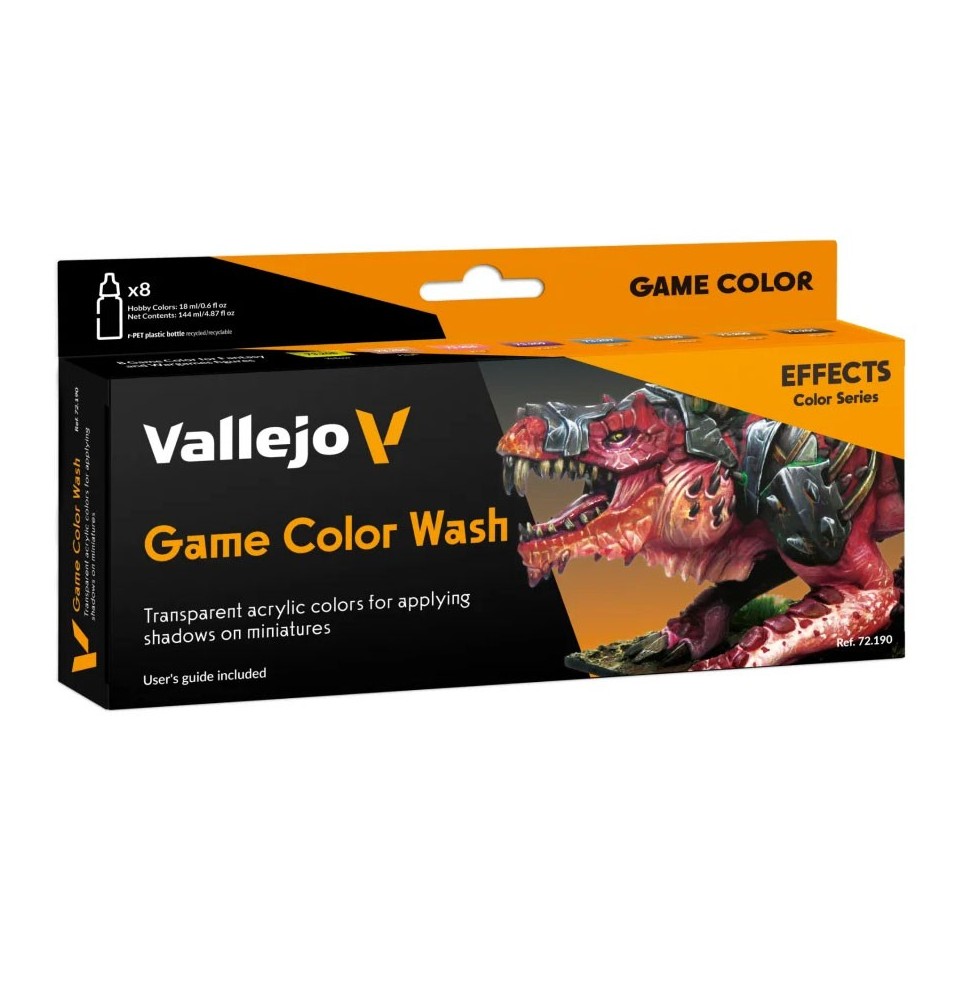Vallejo Game Color - Wash Set - Game Color