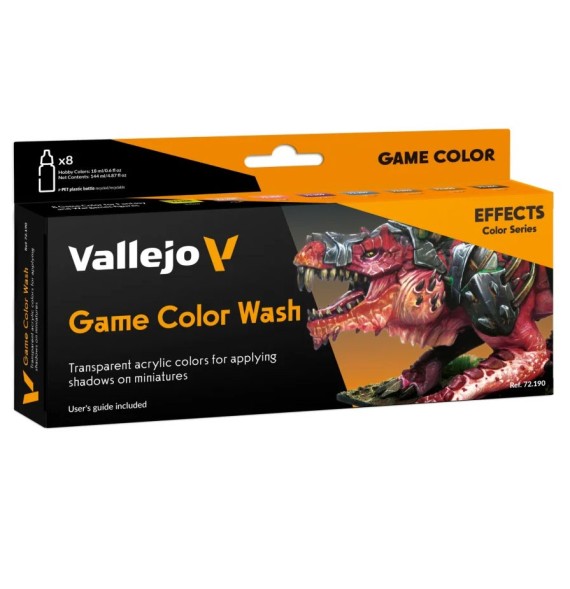 Vallejo Game Color - Wash Set - Game Color