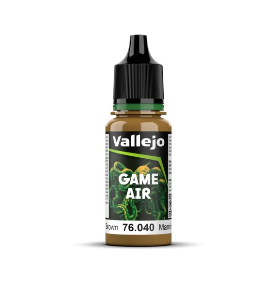 Vallejo Game Air - Leather Brown