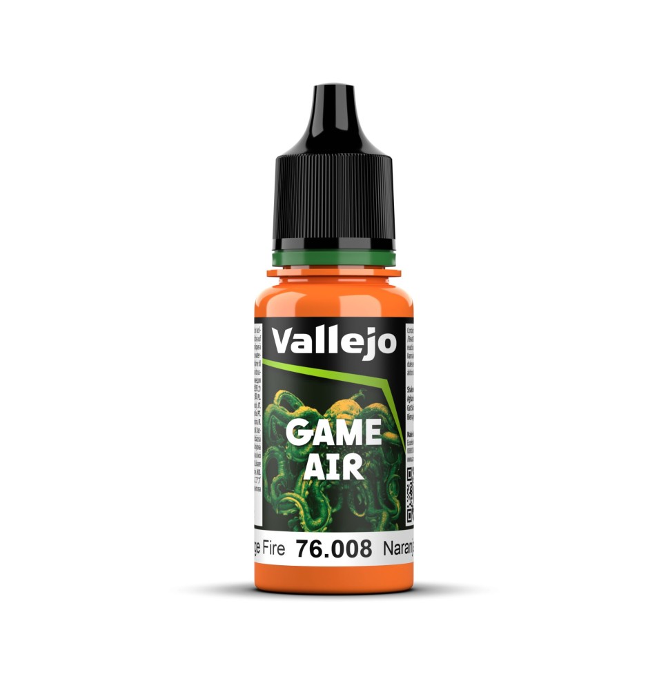 Vallejo Game Air - Orange Fire