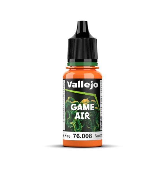 Vallejo Game Air - Orange Fire