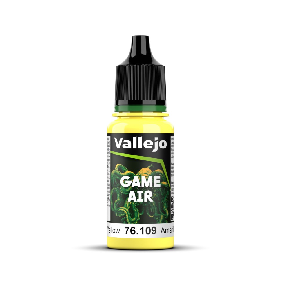 Vallejo Game Air - Toxic Yellow