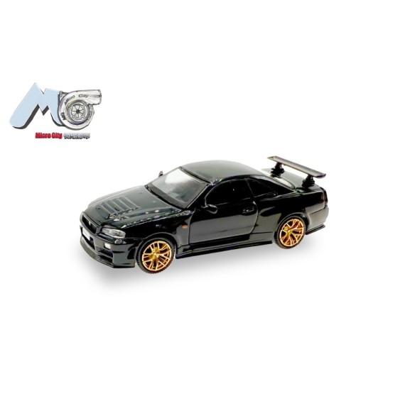 Nissan GTR 34 schwarz
