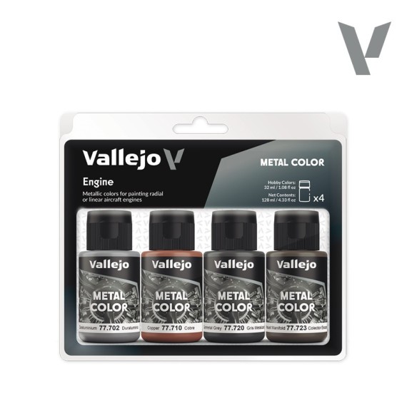 Vallejo Metal Color 77604 – Engine Set