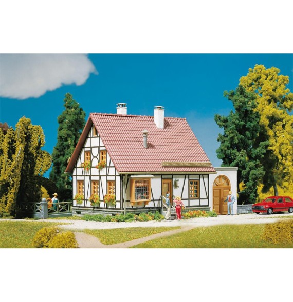 Hrázděný dům s garáží