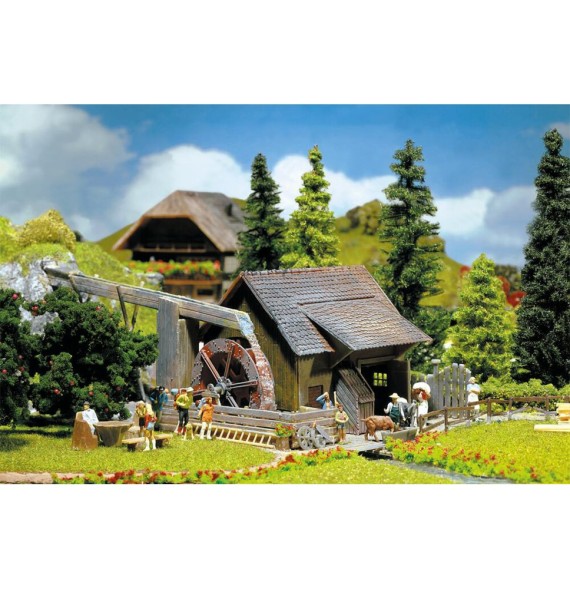 Vodní mlýn s pumpou