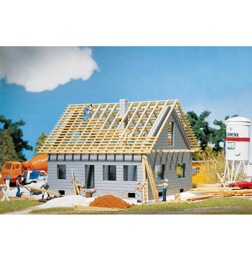 Rodinný dům ve výstavbě