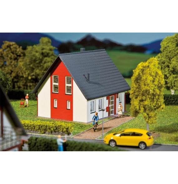 Rodinný dům - červený