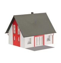 Rodinný dům - červený
