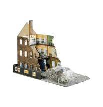 Zbořeniště s bagrem