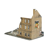 Zbořeniště s bagrem