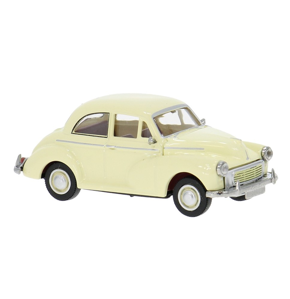 Morris Minor in pastellgelb