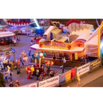 Stánek s balénky a sladkostmi