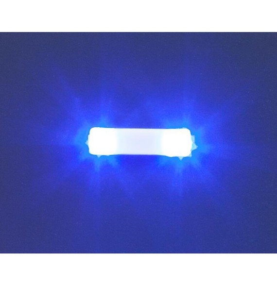 Blikající elektronika 13ˏ5 mm modrá