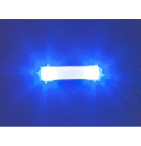 Blikající elektronika 15ˏ7 mm modrá