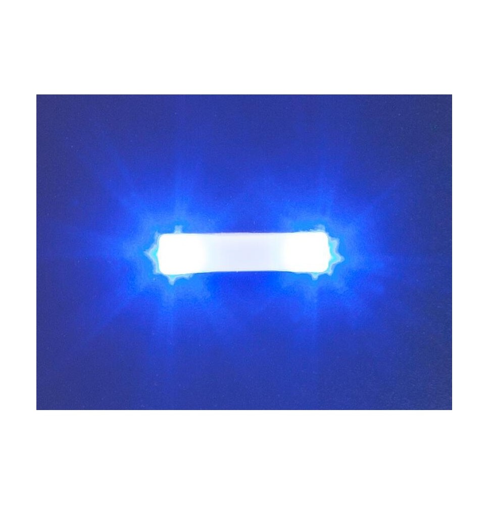 Blikající elektronika 15ˏ7 mm modrá