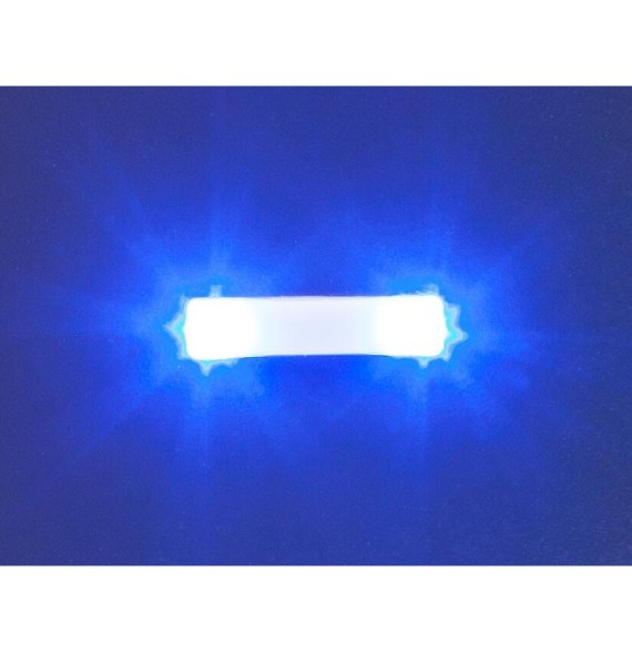 Blikající elektronika 15ˏ7 mm modrá