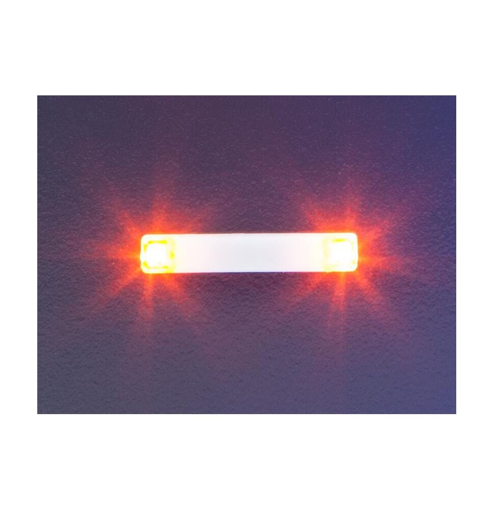 Blikající elektronika 20ˏ2 mm oranžová