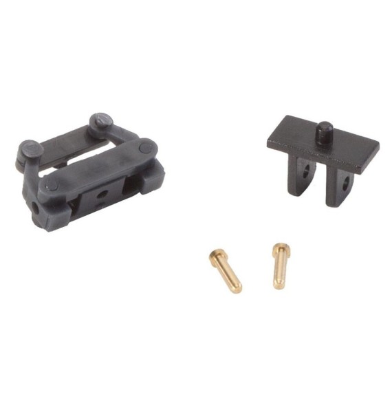 Přední smontovaná náprava bez kol (8 mm)