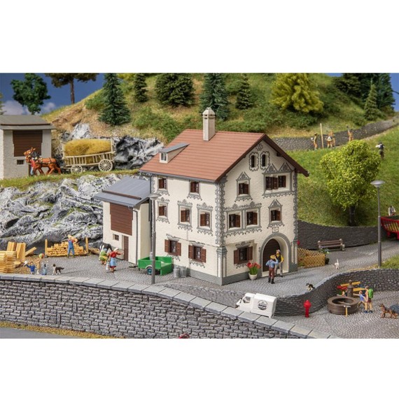 Tirolský dům Bergün