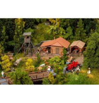 Lovecká chata s posedem