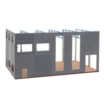 Průmyslová hala ve výstavbě