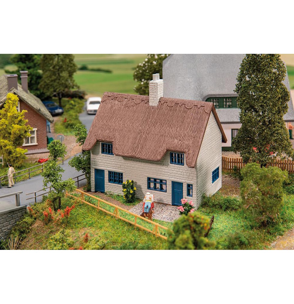 Dům se slaměnou střechou