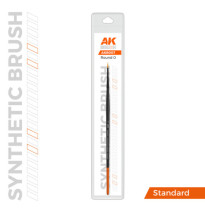 AK SYNTHETIC BRUSH - ROUND 0