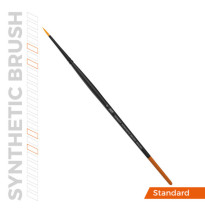 AK SYNTHETIC BRUSH - ROUND 0